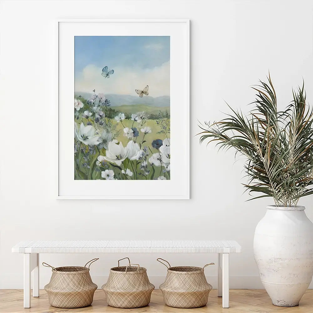 Butterfly Meadow 1 Framed Art Print Butterfly Meadow 1 Framed Art Print wall art product Carol Robinson