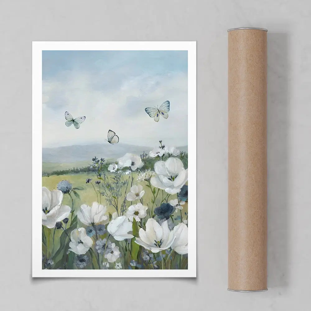 Butterfly Meadow 2 Art Print Butterfly Meadow 2 Art Print wall art product Carol Robinson
