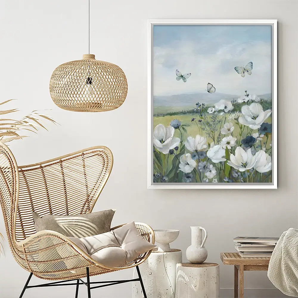 Butterfly Meadow 2 Canvas Print Butterfly Meadow 2 Canvas Print wall art product Carol Robinson