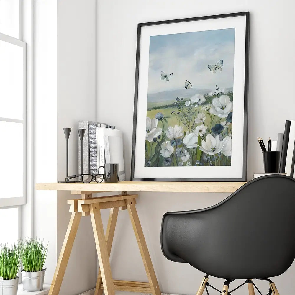 Butterfly Meadow 2 Framed Art Print Butterfly Meadow 2 Framed Art Print wall art product Carol Robinson