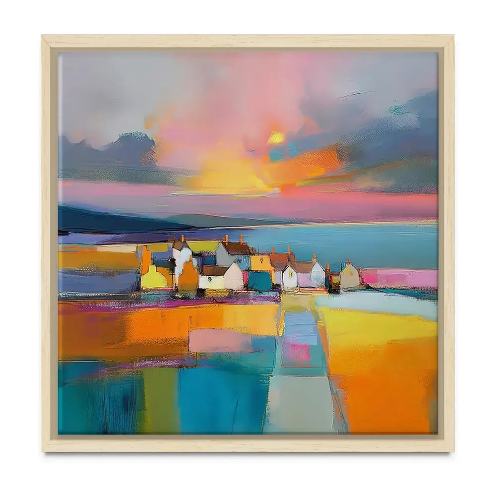 By The Sea Oversized Square Canvas Print By The Sea Oversized Square Canvas Print wall art product David Alexander Elder