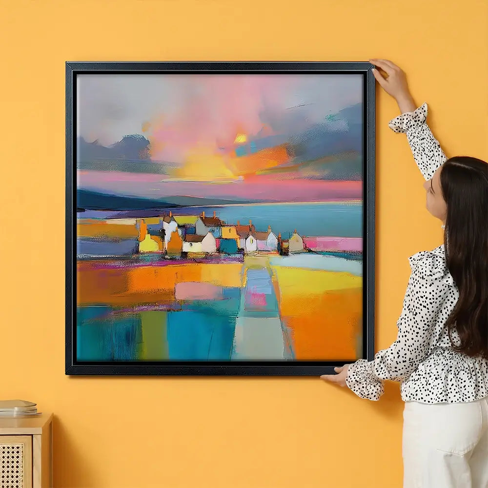 By The Sea Oversized Square Canvas Print By The Sea Oversized Square Canvas Print wall art product David Alexander Elder
