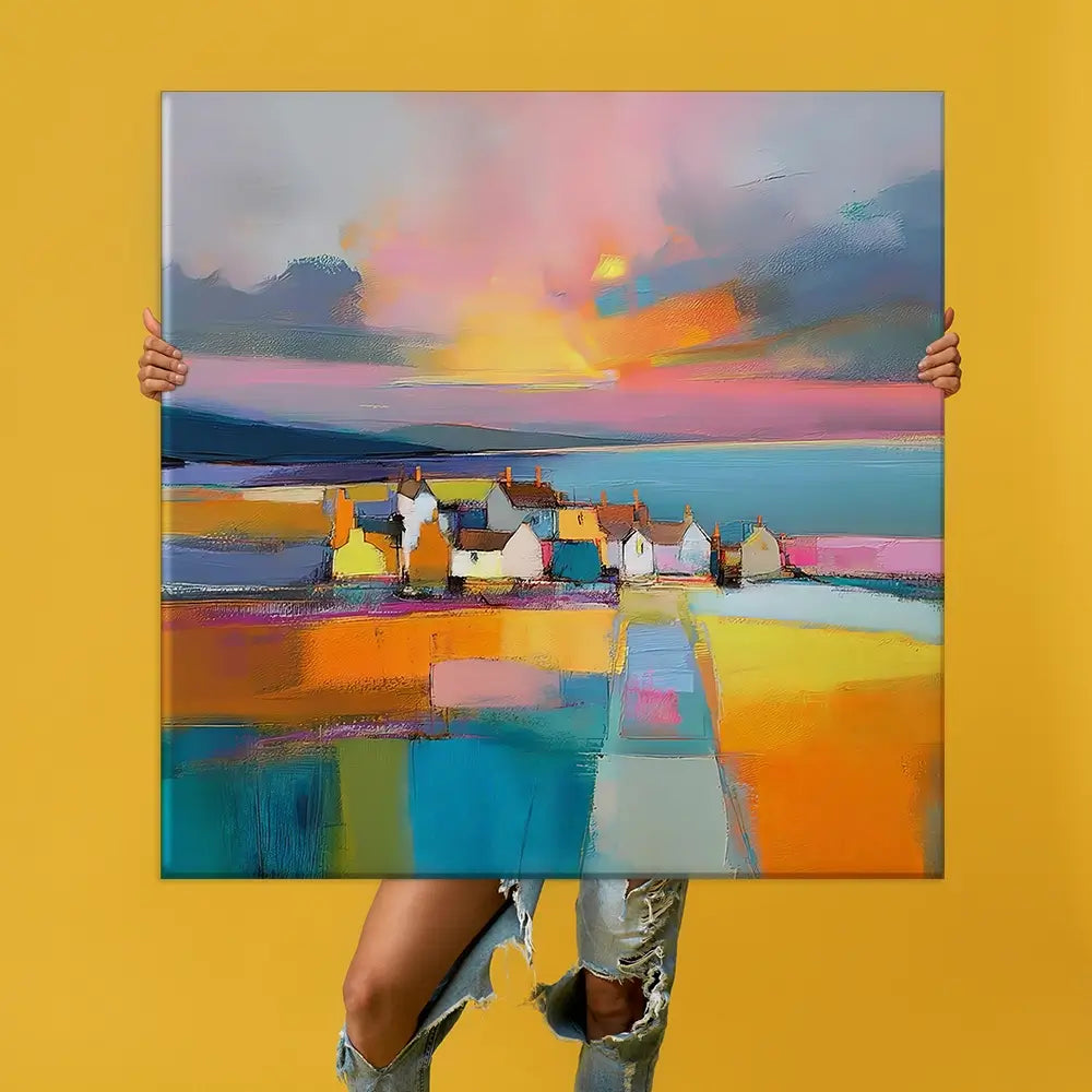 By The Sea Oversized Square Canvas Print By The Sea Oversized Square Canvas Print wall art product David Alexander Elder