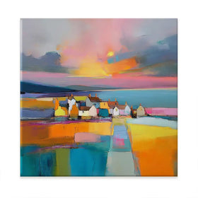 By The Sea Oversized Square Canvas Print By The Sea Oversized Square Canvas Print wall art product David Alexander Elder