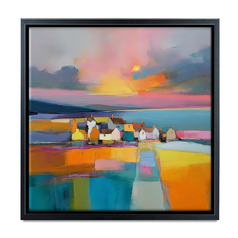By The Sea Square Canvas Print By The Sea Square Canvas Print wall art product David Alexander Elder