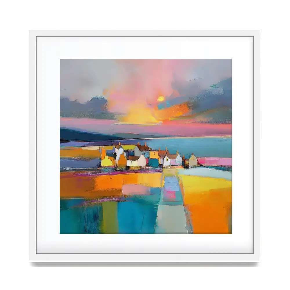 By The Sea Square Framed Art Print By The Sea Square Framed Art Print wall art product David Alexander Elder