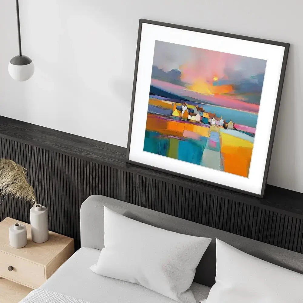 By The Sea Square Framed Art Print By The Sea Square Framed Art Print wall art product David Alexander Elder