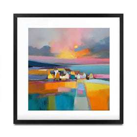 By The Sea Square Framed Art Print By The Sea Square Framed Art Print wall art product David Alexander Elder