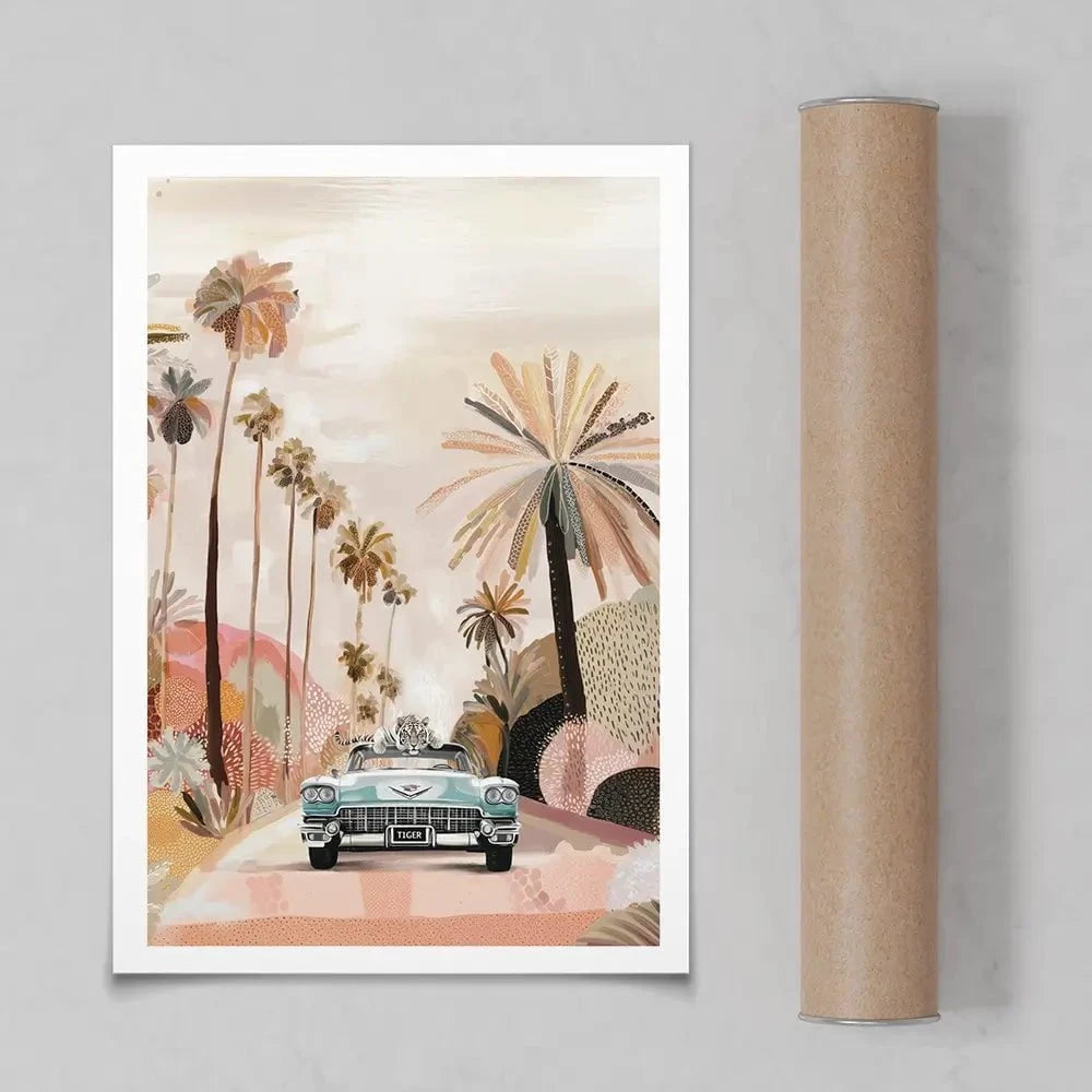Cadillac Mirage Art Print Cadillac Mirage Art Print wall art product Isabella Karolewicz