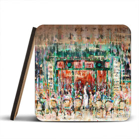 Café Paris Coaster Set Café Paris Coaster Set wall art product Studio Paint-Ing