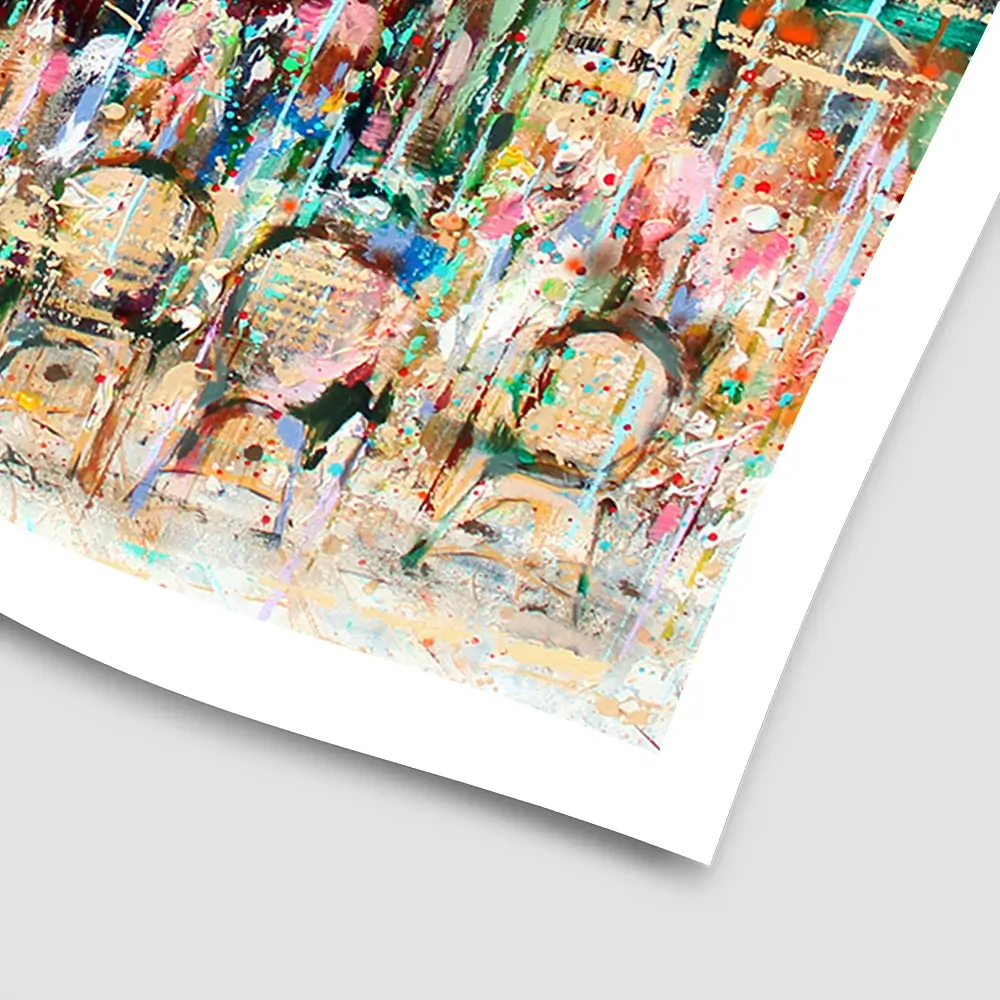Café Paris Square Art Print Café Paris Square Art Print wall art product Studio Paint-Ing