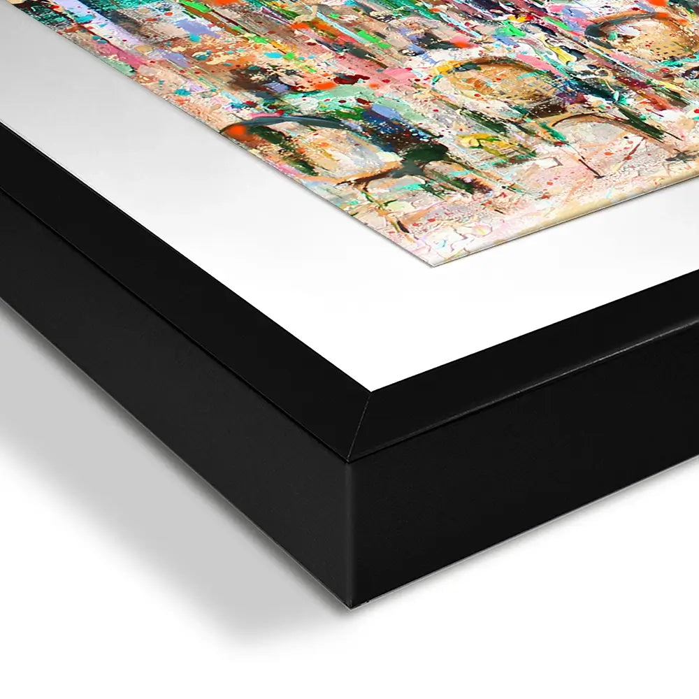 Café Paris Square Framed Art Print Café Paris Square Framed Art Print wall art product Studio Paint-Ing