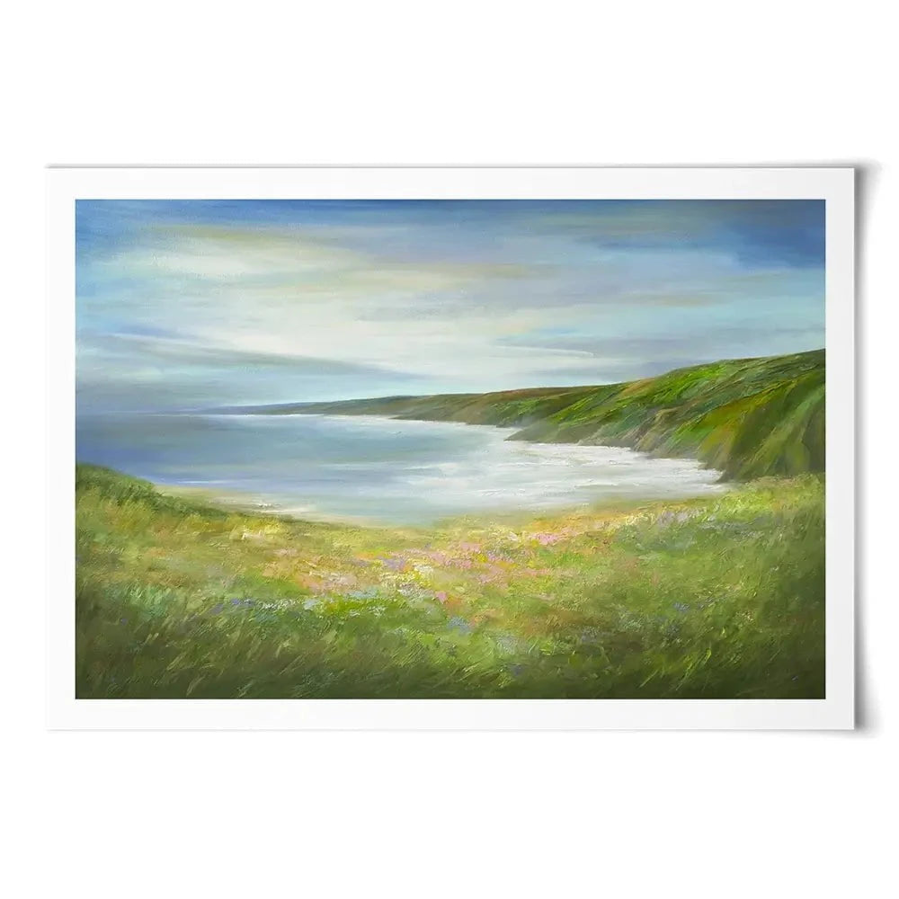 California Coastline Art Print California Coastline Art Print wall art product Sheila Finch