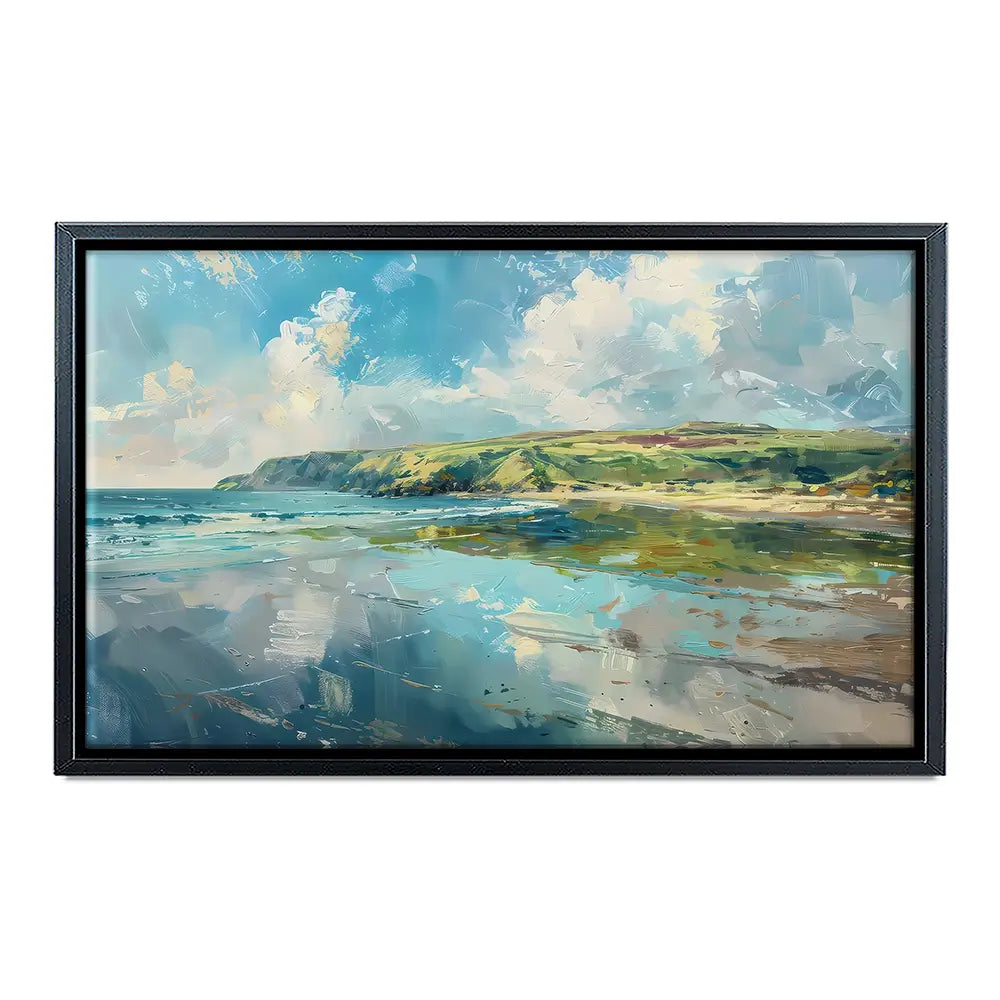 Calm Bay Canvas Print Calm Bay Canvas Print wall art product Creative Studio - Independent