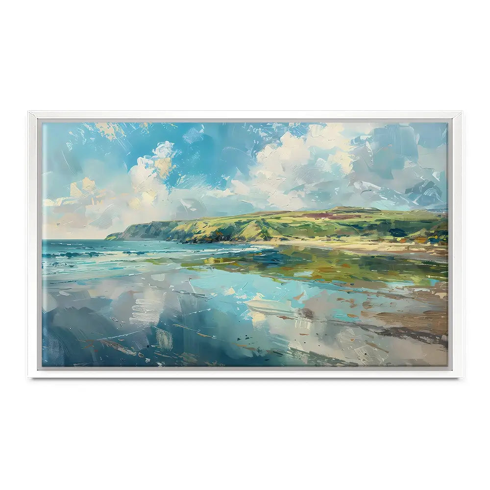 Calm Bay Canvas Print Calm Bay Canvas Print wall art product Creative Studio - Independent