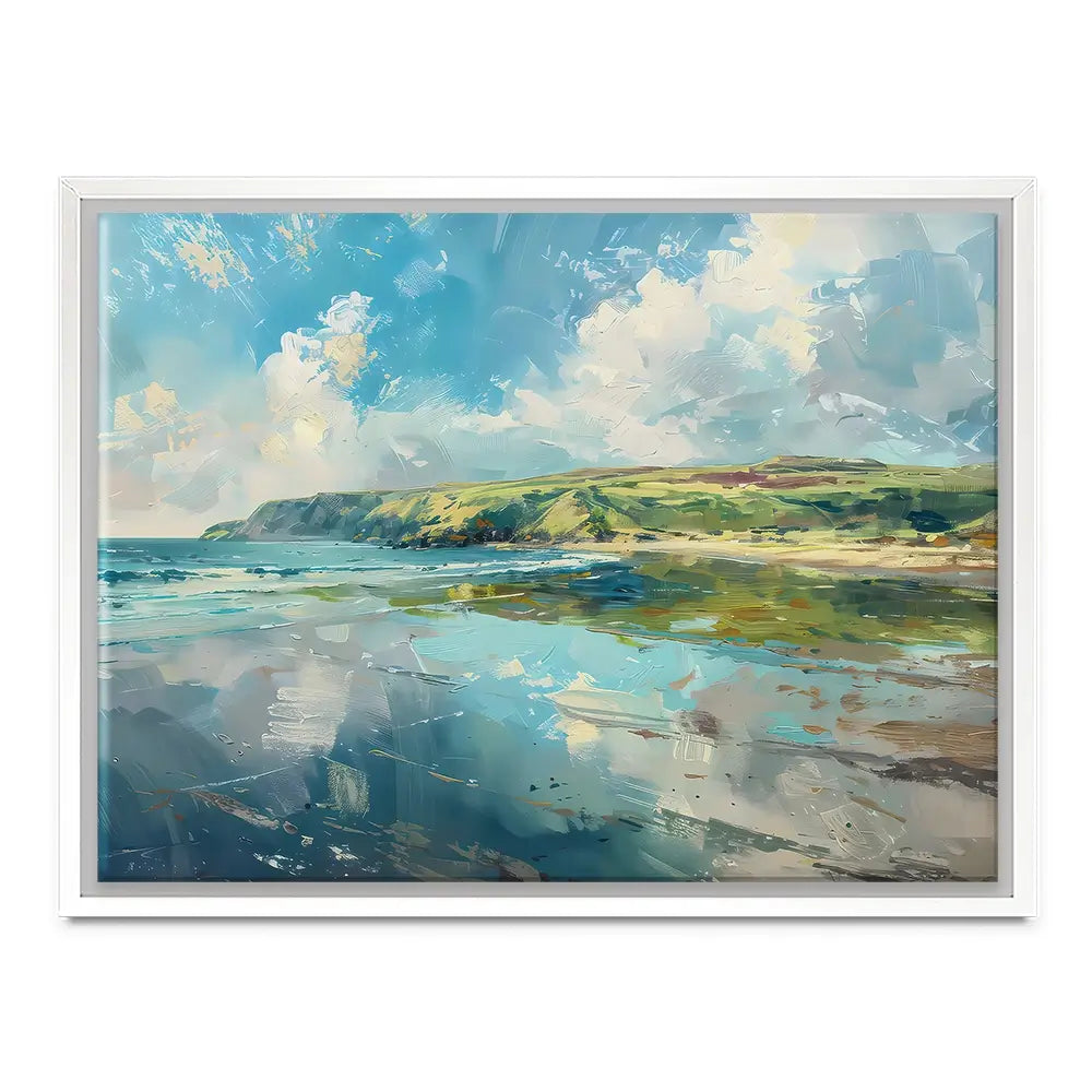 Calm Bay Canvas Print Calm Bay Canvas Print wall art product Creative Studio - Independent