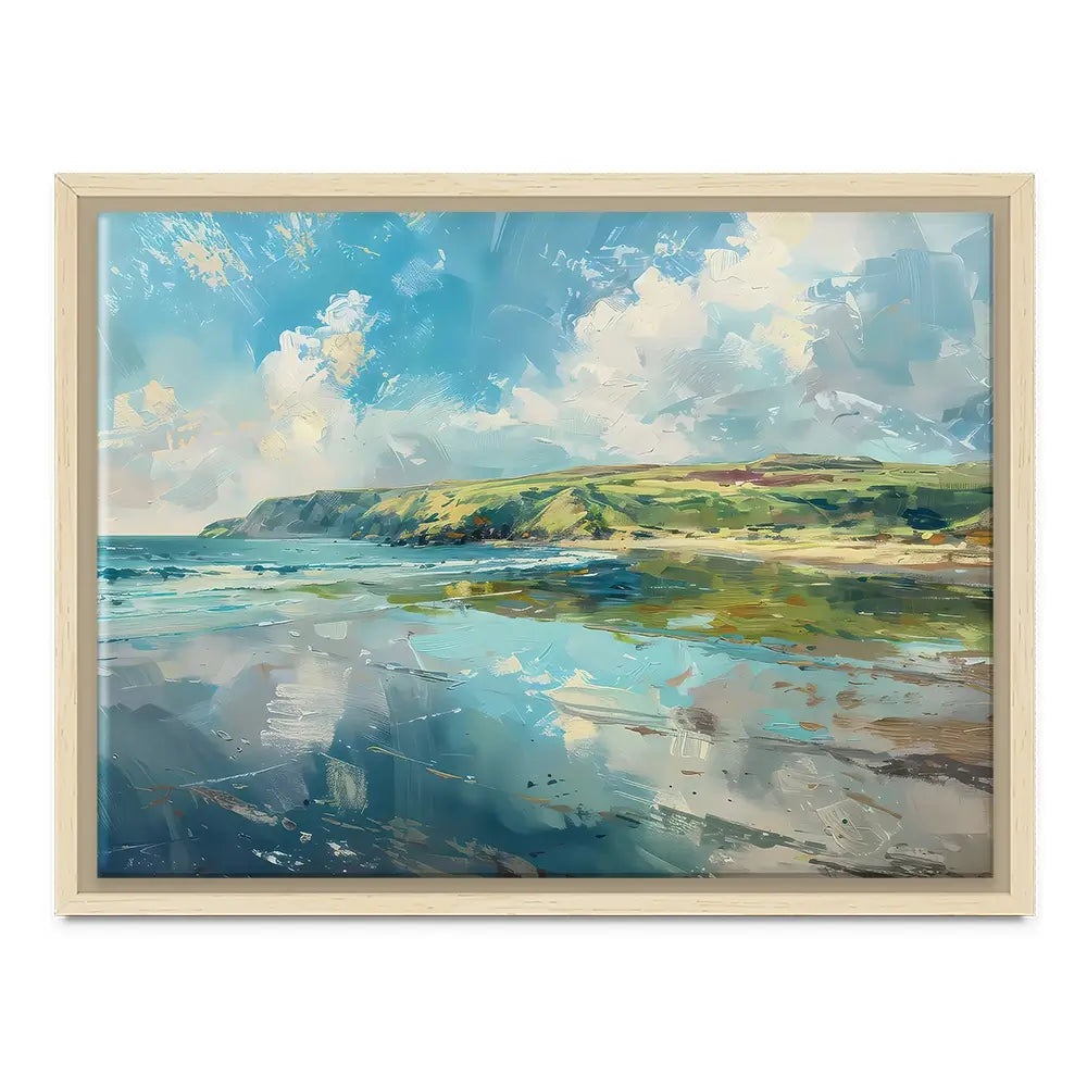 Calm Bay Canvas Print Calm Bay Canvas Print wall art product Creative Studio - Independent