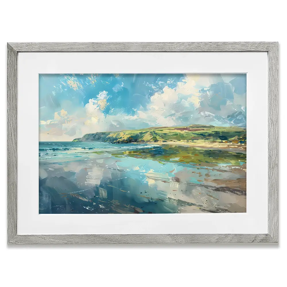Calm Bay Framed Art Print Calm Bay Framed Art Print wall art product Creative Studio - Independent