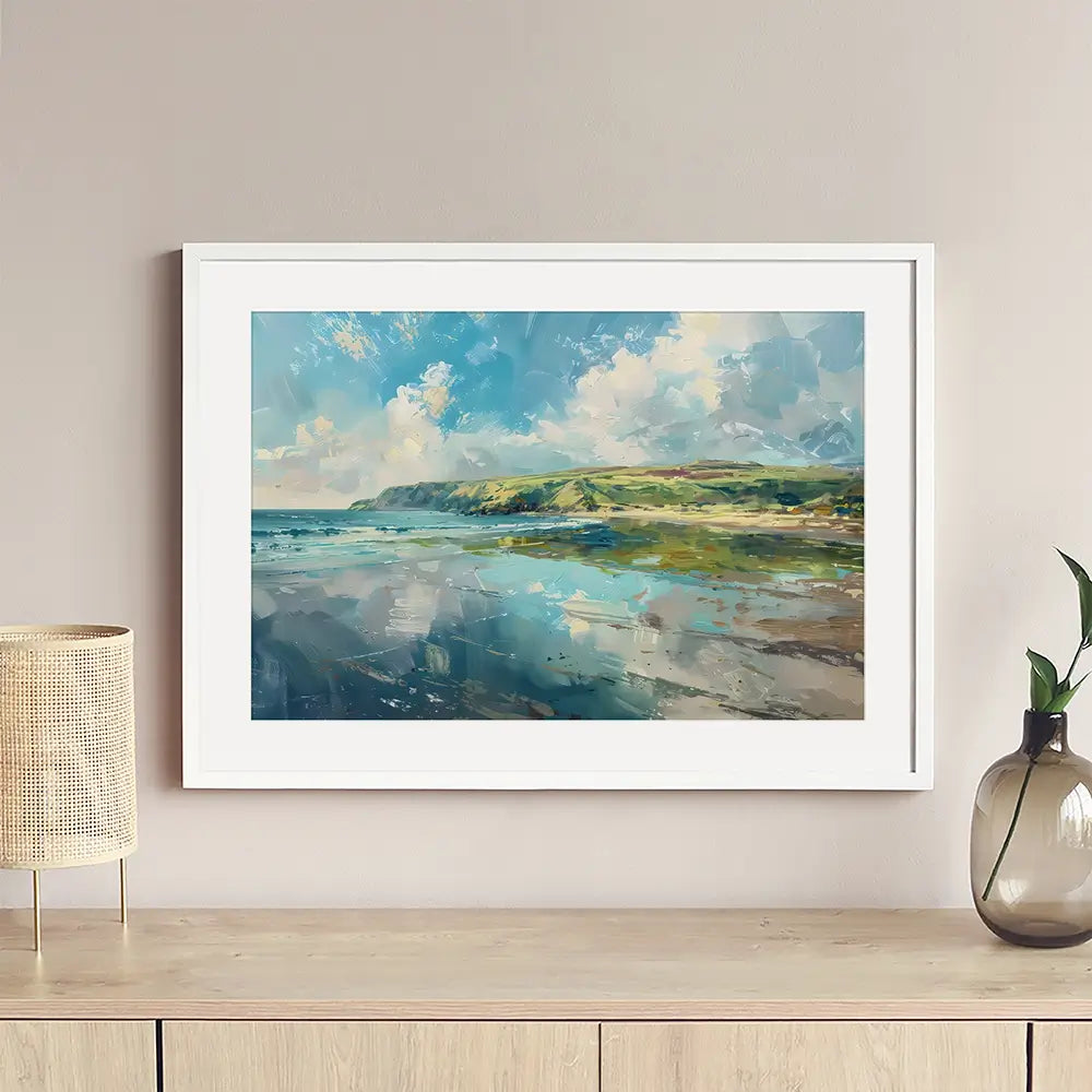 Calm Bay Framed Art Print Calm Bay Framed Art Print wall art product Creative Studio - Independent