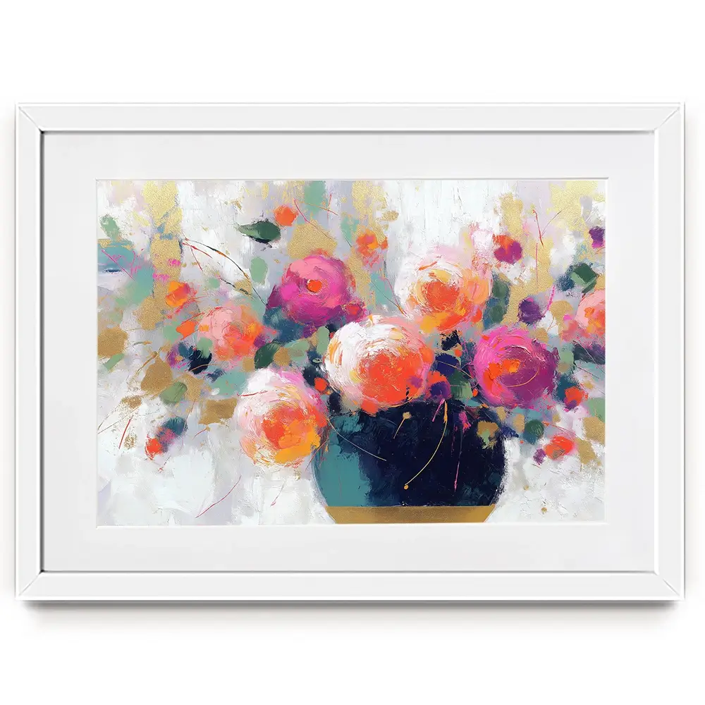 Camellia Abundance Framed Art Print Camellia Abundance Framed Art Print wall art product Chromatic Storm Studio