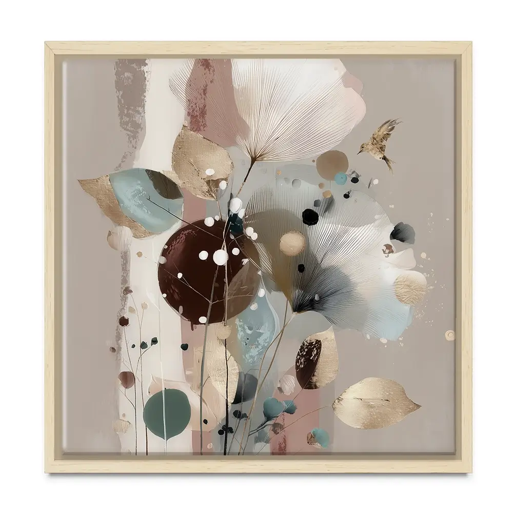 Camilla Abstract Square Canvas Print Camilla Abstract Square Canvas Print wall art product Bella Eve