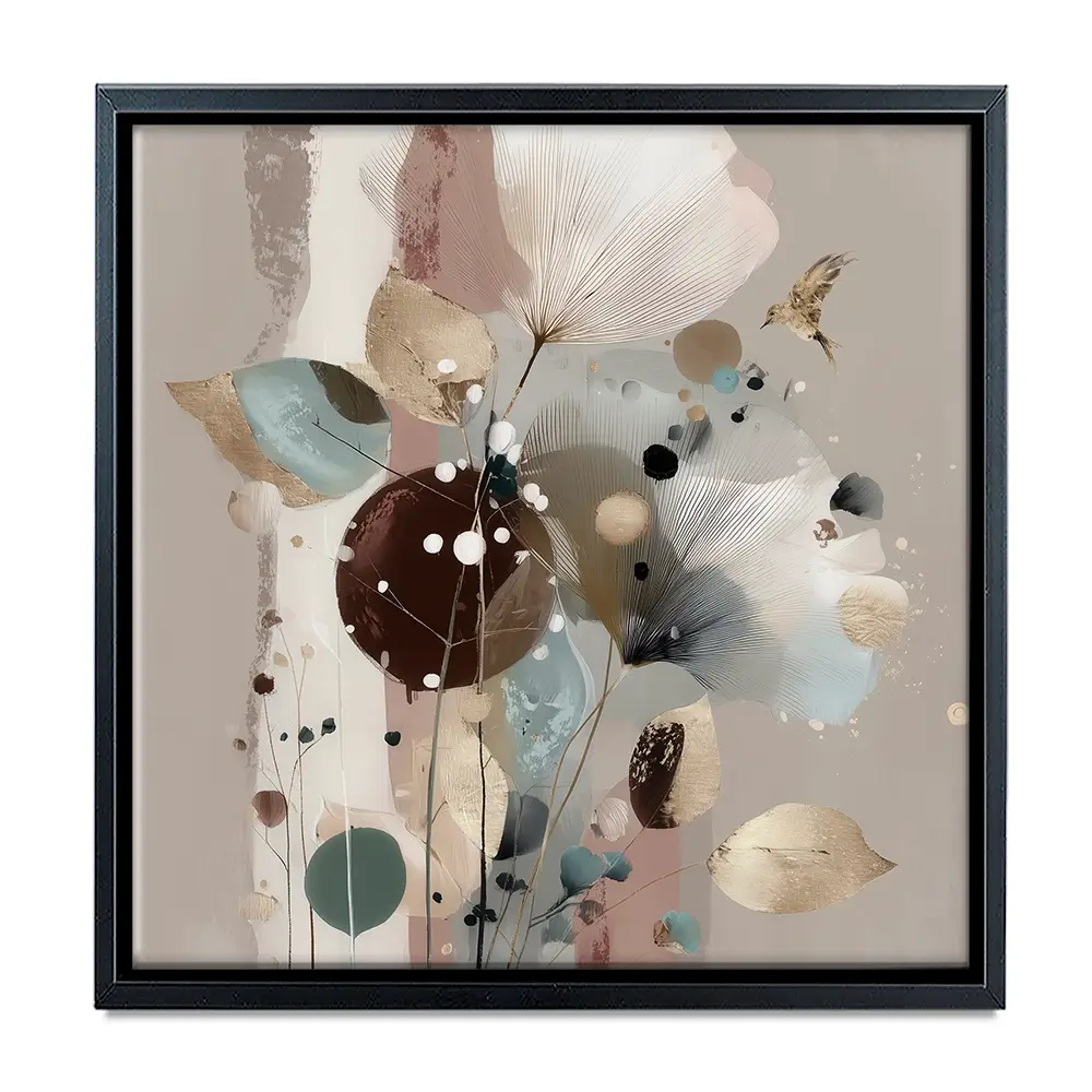Camilla Abstract Square Canvas Print Camilla Abstract Square Canvas Print wall art product Bella Eve