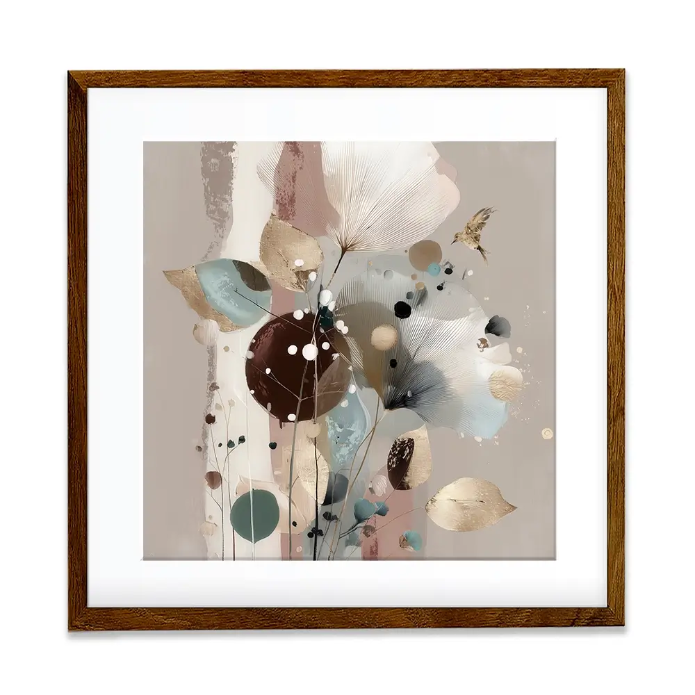 Camilla Abstract Square Framed Art Print Camilla Abstract Square Framed Art Print wall art product Bella Eve