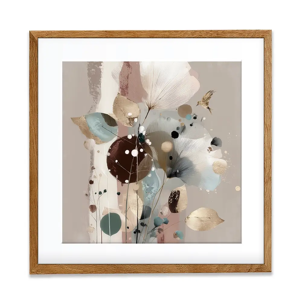 Camilla Abstract Square Framed Art Print Camilla Abstract Square Framed Art Print wall art product Bella Eve