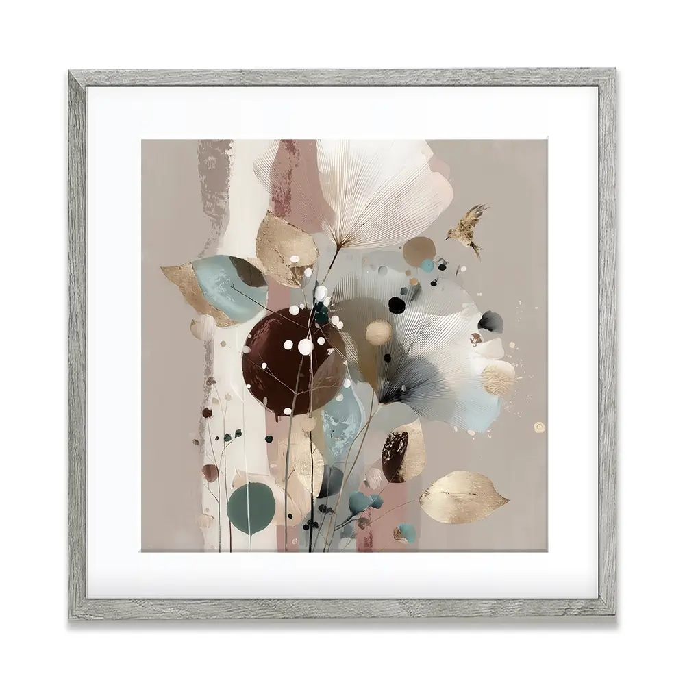 Camilla Abstract Square Framed Art Print Camilla Abstract Square Framed Art Print wall art product Bella Eve