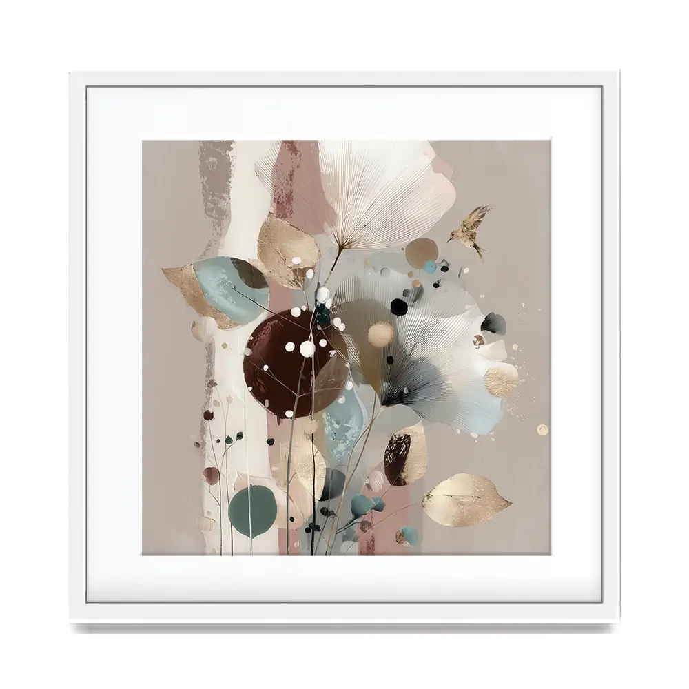 Camilla Abstract Square Framed Art Print Camilla Abstract Square Framed Art Print wall art product Bella Eve