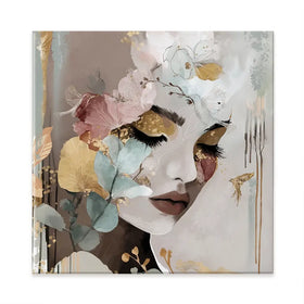 Camilla Square Canvas Print Camilla Square Canvas Print wall art product Bella Eve