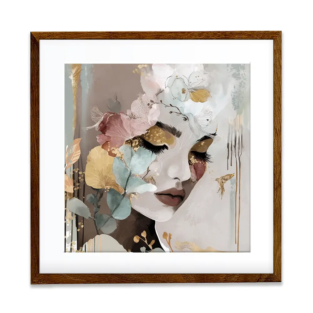Camilla Square Framed Art Print Camilla Square Framed Art Print wall art product Bella Eve