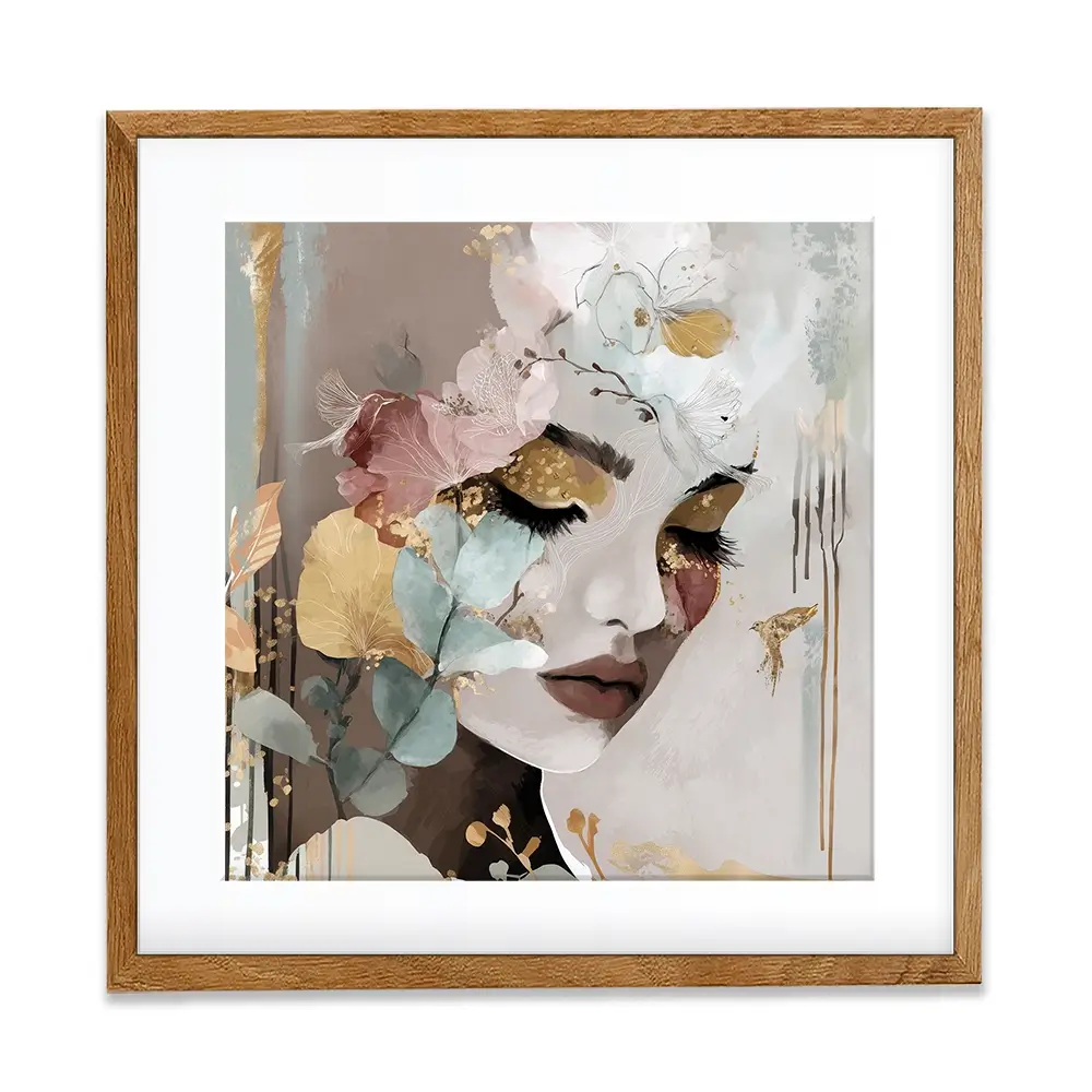 Camilla Square Framed Art Print Camilla Square Framed Art Print wall art product Bella Eve