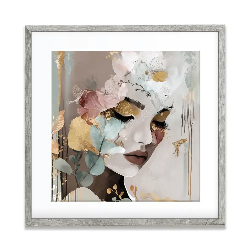 Camilla Square Framed Art Print Camilla Square Framed Art Print wall art product Bella Eve