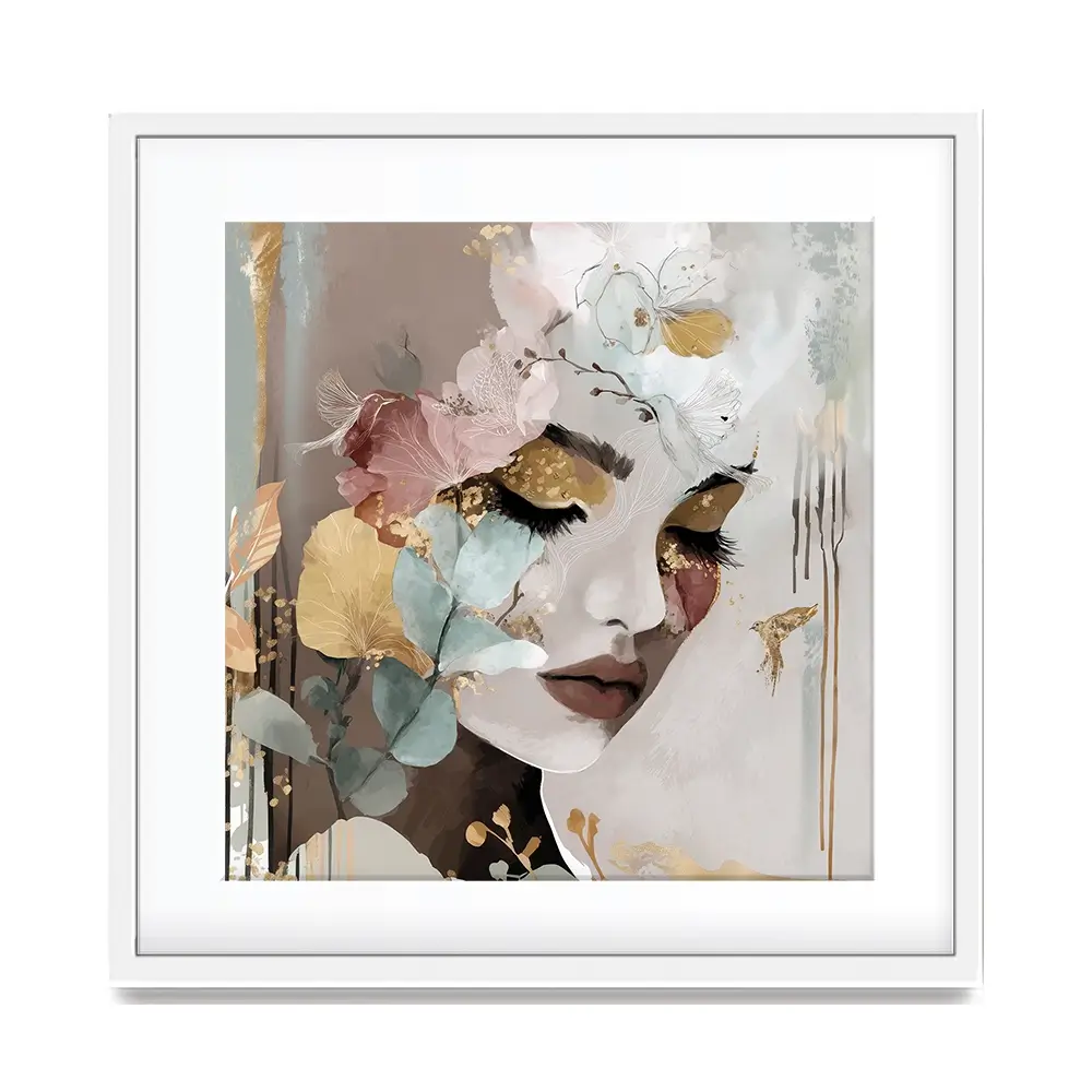 Camilla Square Framed Art Print Camilla Square Framed Art Print wall art product Bella Eve