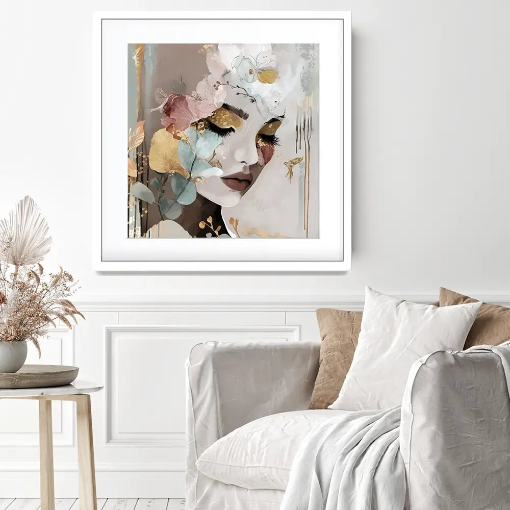 Camilla Square Framed Art Print Camilla Square Framed Art Print wall art product Bella Eve