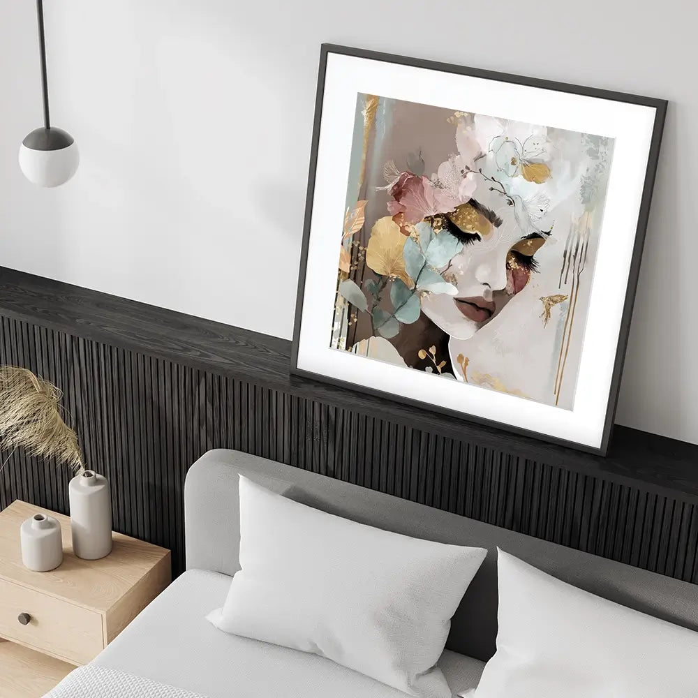 Camilla Square Framed Art Print Camilla Square Framed Art Print wall art product Bella Eve