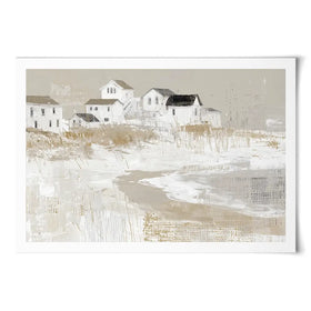 Cape Dune Village Art Print Cape Dune Village Art Print wall art product Chromatic Storm Studio