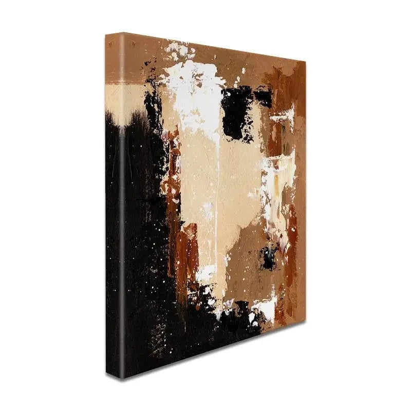 Cappuccino Abstract Canvas Print Cappuccino Abstract Canvas Print wall art product Svetlana Aleynikova