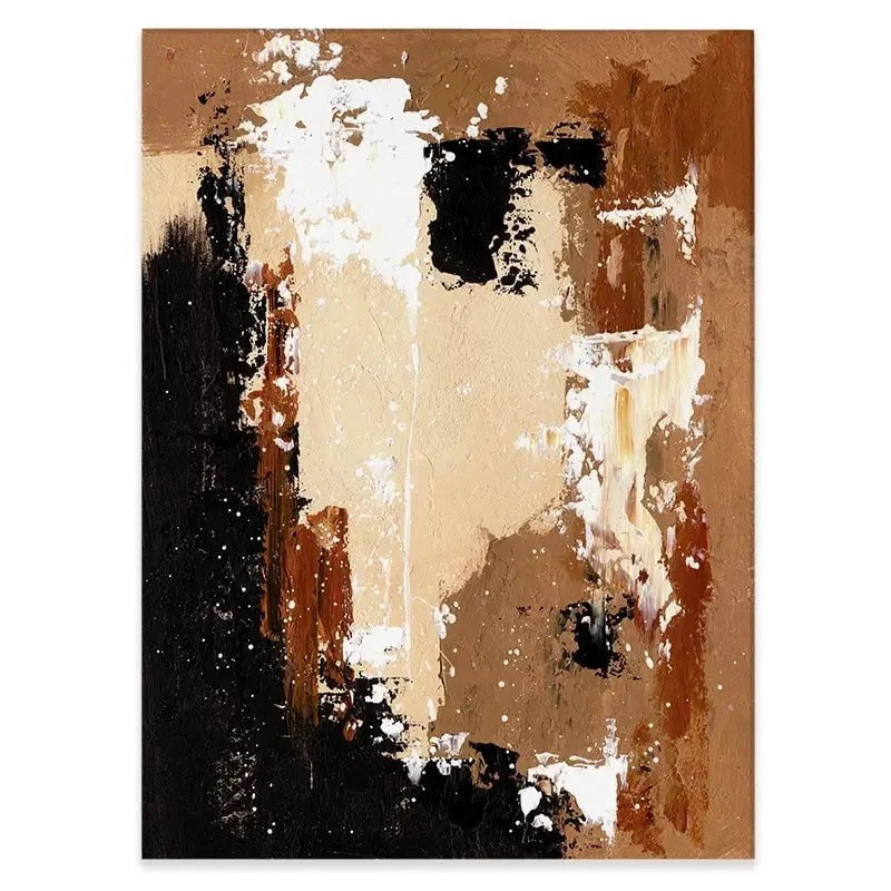 Cappuccino Abstract Canvas Print Cappuccino Abstract Canvas Print wall art product Svetlana Aleynikova