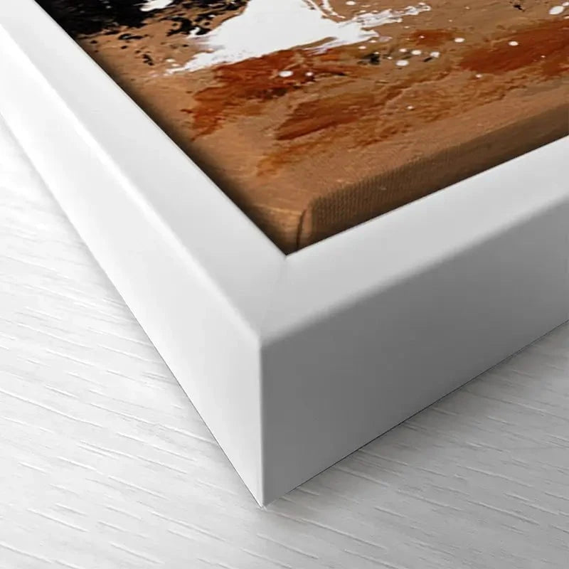 Cappuccino Abstract Canvas Print Cappuccino Abstract Canvas Print wall art product Svetlana Aleynikova
