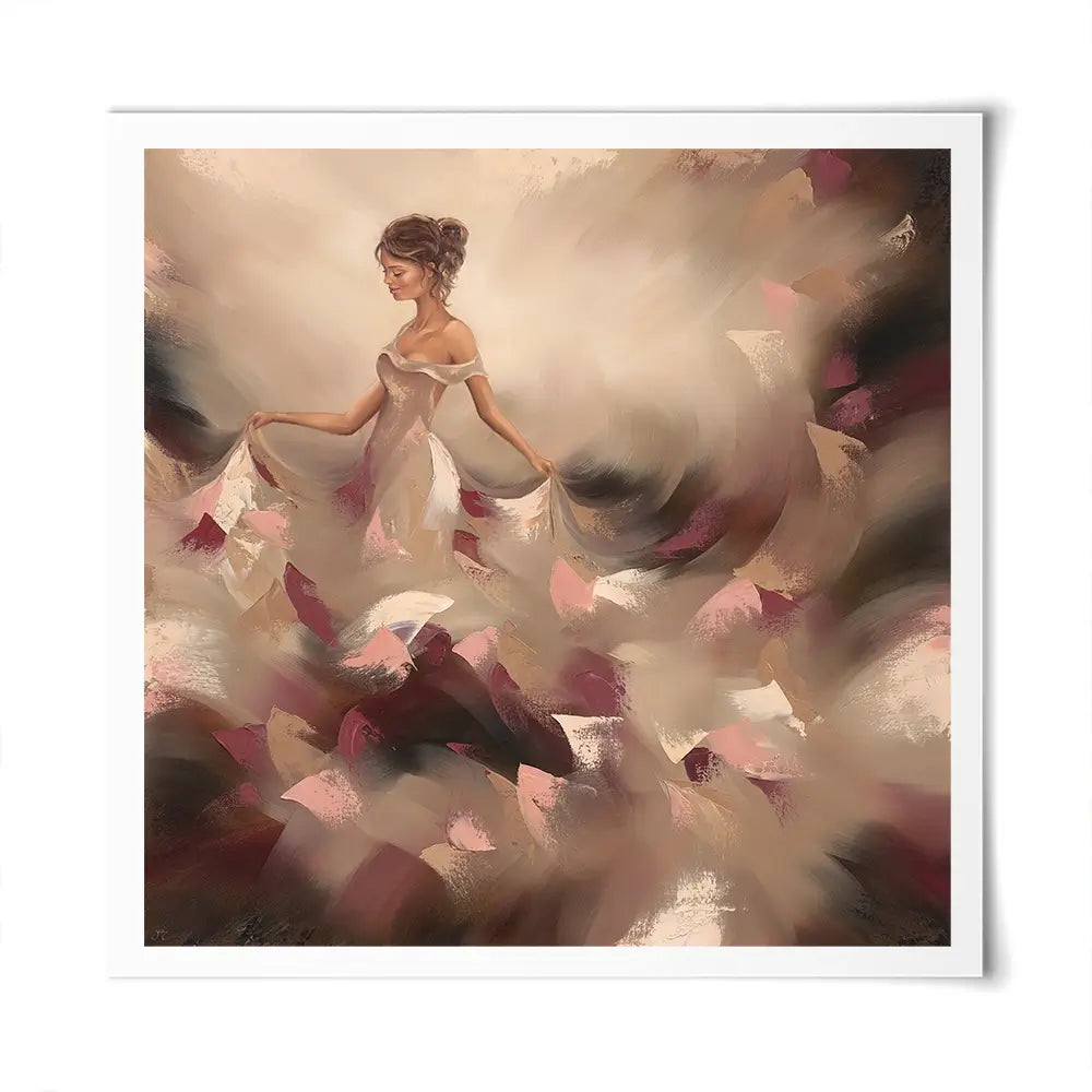 Carefree Square Art Print Carefree Square Art Print wall art product Isabella Karolewicz
