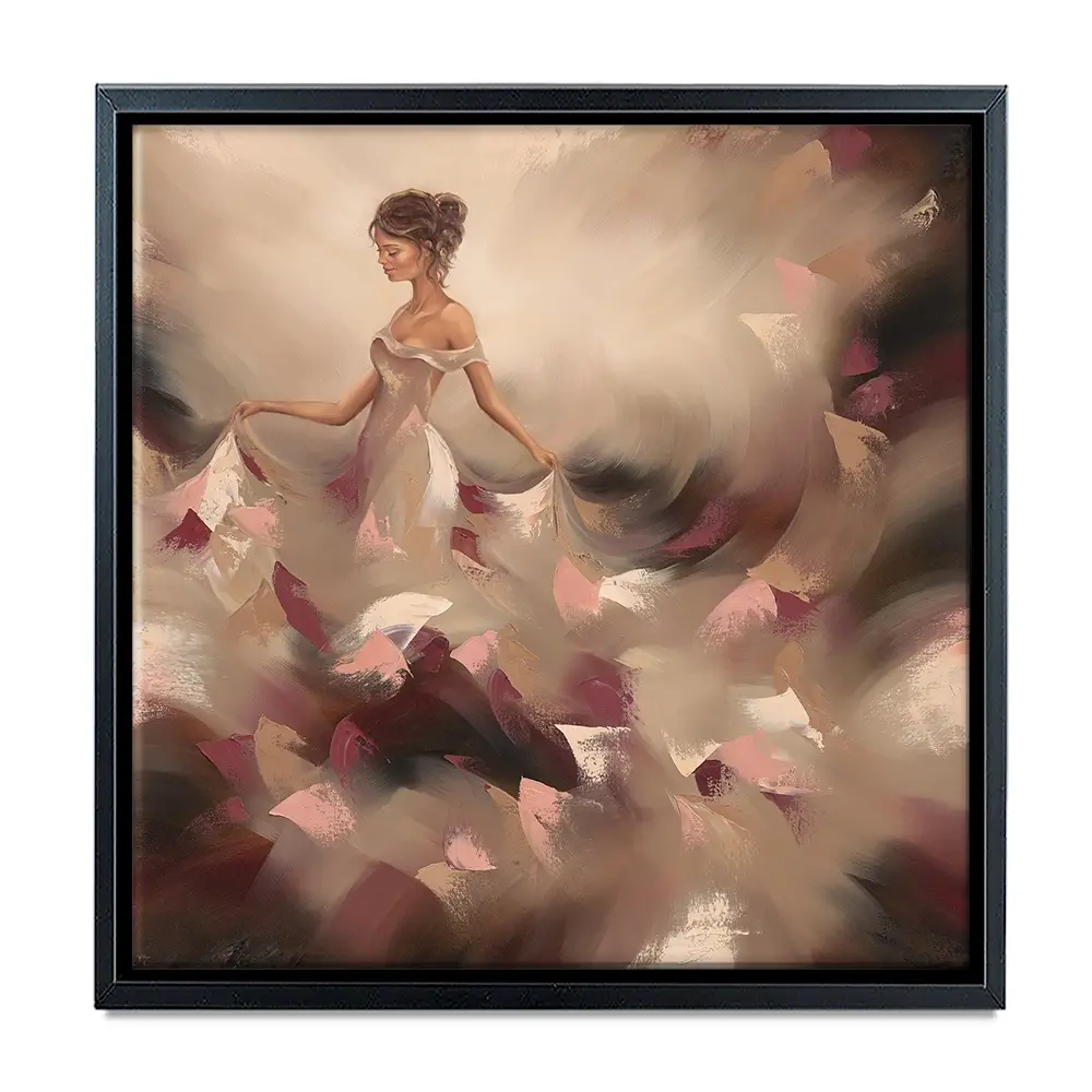 Carefree Square Canvas Print Carefree Square Canvas Print wall art product Isabella Karolewicz