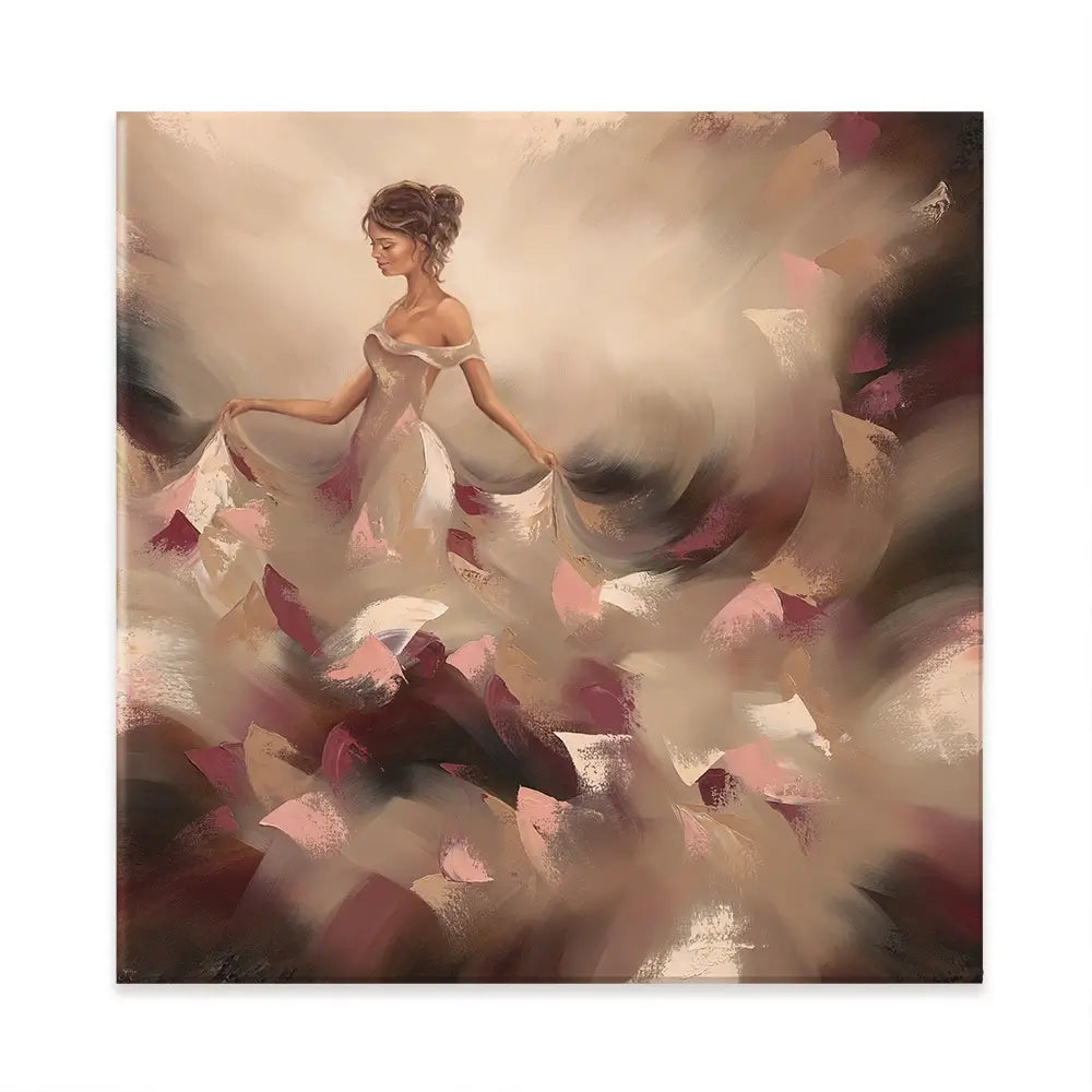 Carefree Square Canvas Print Carefree Square Canvas Print wall art product Isabella Karolewicz
