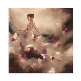 Carefree Square Canvas Print Carefree Square Canvas Print wall art product Isabella Karolewicz