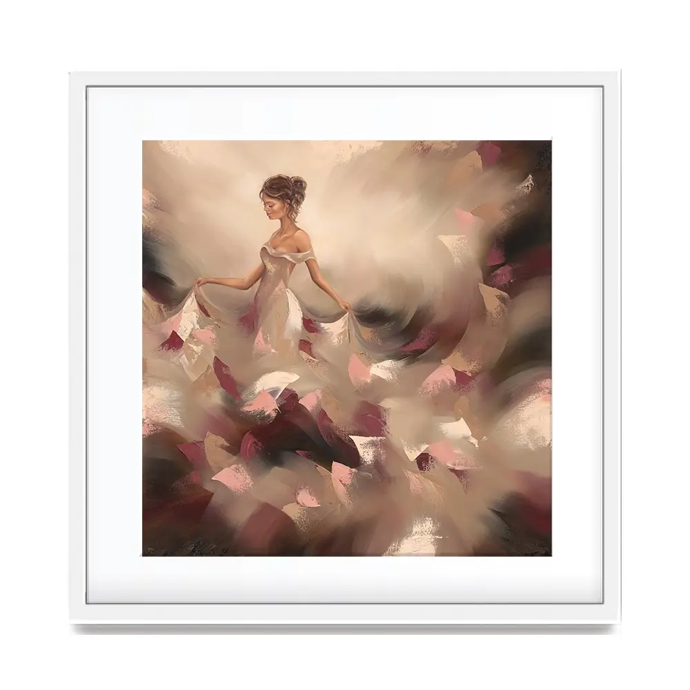 Carefree Square Framed Art Print Carefree Square Framed Art Print wall art product Isabella Karolewicz