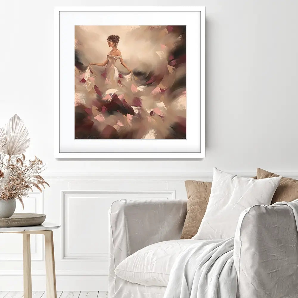 Carefree Square Framed Art Print Carefree Square Framed Art Print wall art product Isabella Karolewicz
