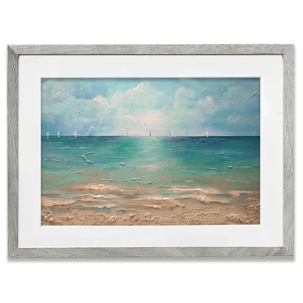 Caribbean Chill Framed Art Print Caribbean Chill Framed Art Print wall art product Osnat Tzadok