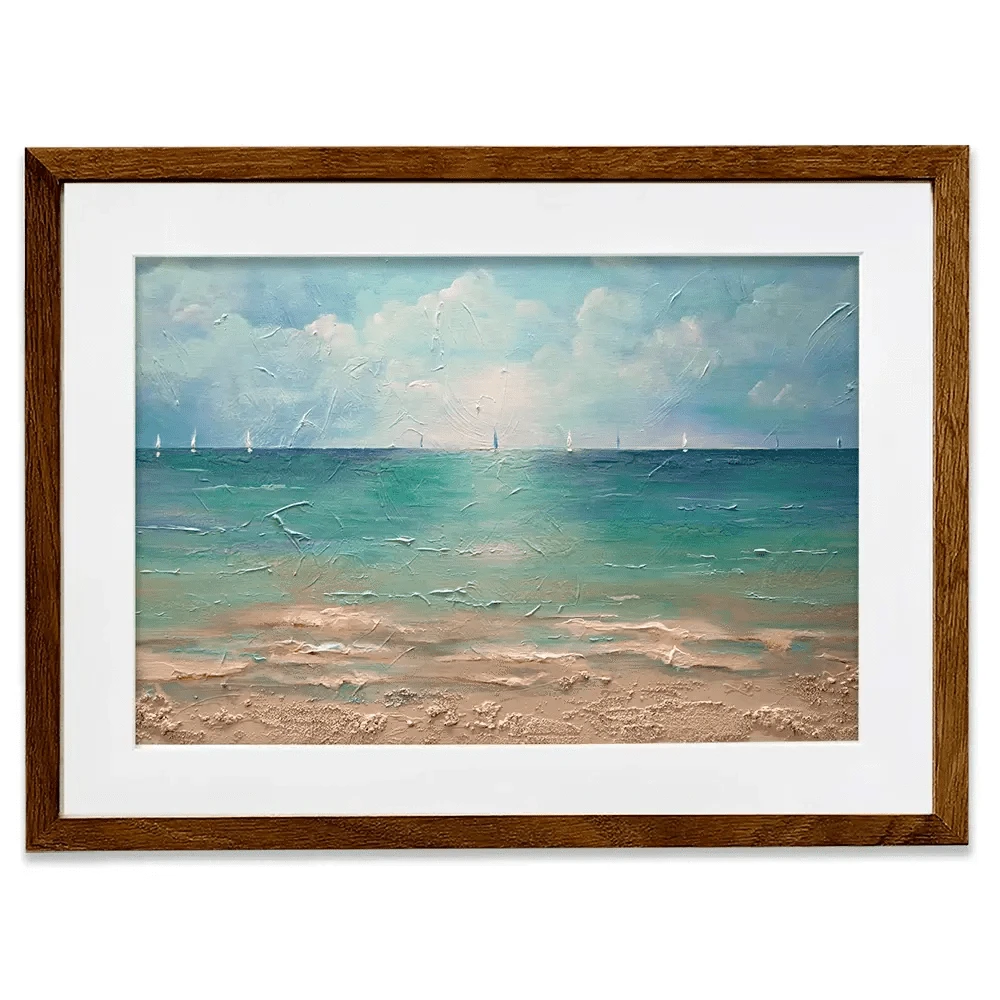 Caribbean Chill Framed Art Print Caribbean Chill Framed Art Print wall art product Osnat Tzadok
