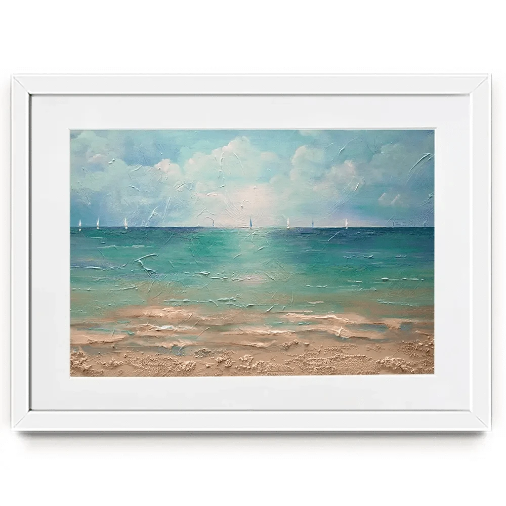 Caribbean Chill Framed Art Print Caribbean Chill Framed Art Print wall art product Osnat Tzadok